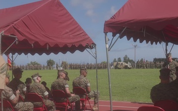 3rd Marine Logistics Group Relief and Appointment Ceremony (Social Media Version)