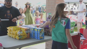 AFN Naples Social Media Video – Girl Scouts Cookies