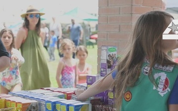 AFN Naples Social Media Video – Girl Scouts Cookies