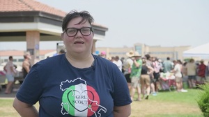 AFN Naples Video Interview – Girl Scouts Cookies
