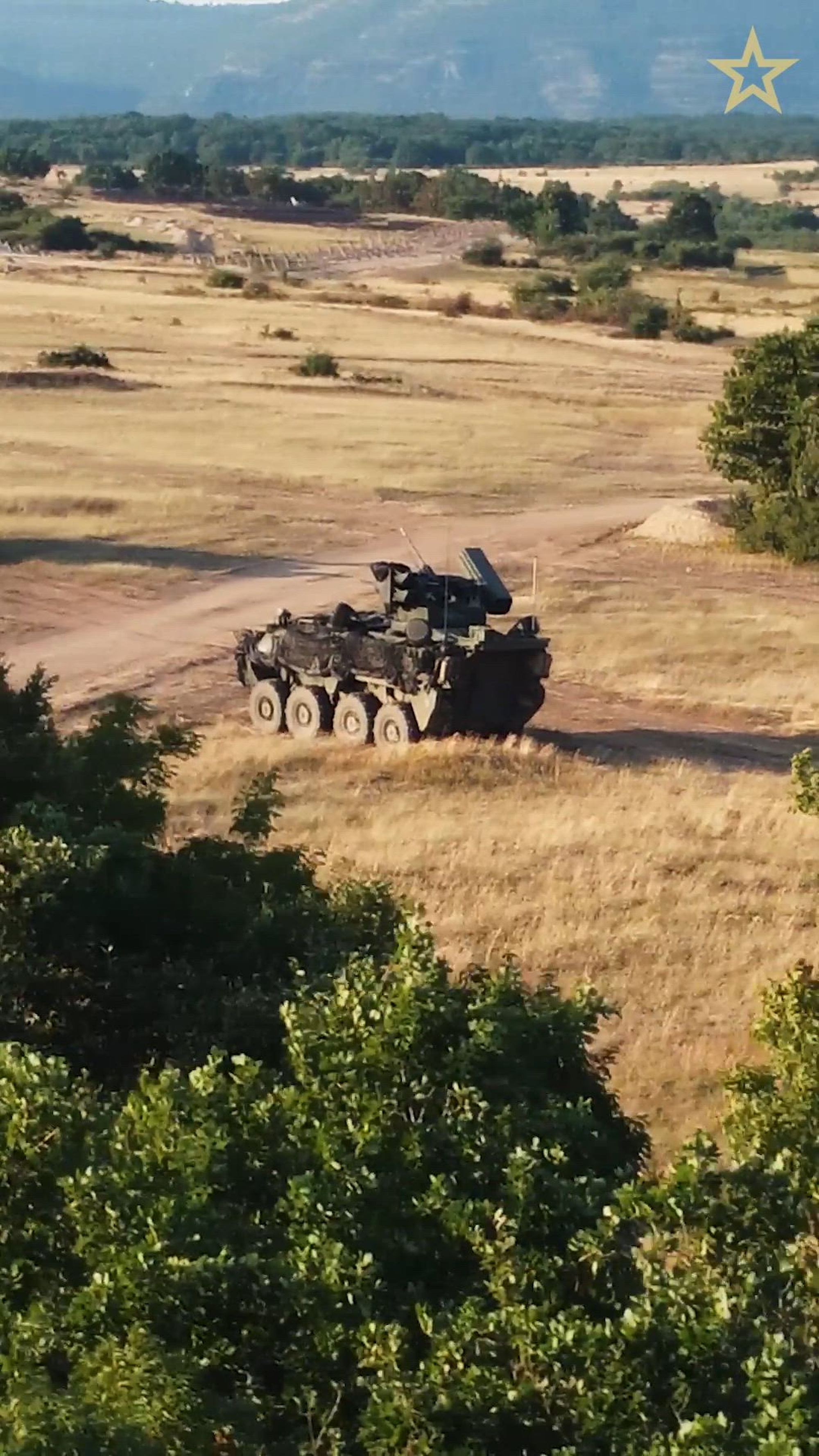U.S Army Cpl. Alain Joseph Honapltonolete Adanza, SGT STOUT non-commissioned officer for 5th battalion 4th air defense artillery regiment, talks about Defender Europe 2025 June 19, 2025, in Vezprem, Hungary.Demonstrating global deterrence and the U.S. Army's ability to rapidly deploy U.S.-based combat power in Europe and the Arctic region alongside Allies and partners, DEFENDER 25 brings U.S. troops together with forces from 29 Allied and partner nations to build readiness through large-scale combat training from May 11-June 24, 2025. DEFENDER 25 increases the lethality of the NATO alliance through large-scale tactical training maneuvers and long-range fires, builds unit readiness in a complex joint, multinational environment and leverages host nation capabilities to increase the U.S. Army's operational reach. During three large-scale combat training exercises-Swift Response, Immediate Response, and Saber Guardian-Ally and partner forces integrate and expand multi-domain operations capability, demonstrating combined command and control structures and readiness to respond to crisis and conflict (U.S. Army video by Pfc. Luis Jimenez).