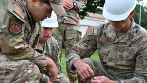 B-Roll 134th ARW COMM Airmen showcase signal connectivity capabilities