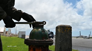 B-Roll 134th ARW Firefighters join U.S. Marines to strengthen emergency responses