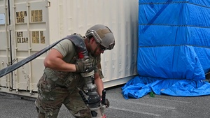 B-Roll 134th LRS Airmen conduct FARP training
