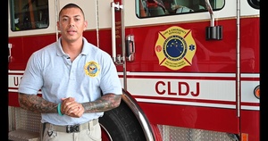 Camp Lemonnier Fire and Emergency Services Conduct One-Engine Drill