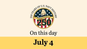 On This Day in Naval History: July 4 (Horizontal)