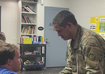 Local Soldiers bring the Army to life for Pursuit program participants