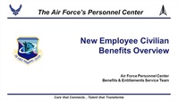 New Employee Civilian Benefits Overview