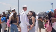 USS Bainbridge Departs Naval Station Norfolk for Deployment