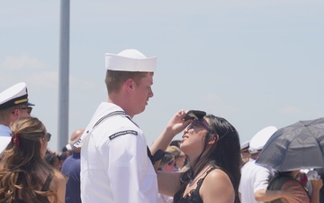 USS Bainbridge Departs Naval Station Norfolk for Deployment