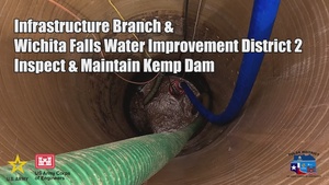 USACE, N. Texas water improvement district partner to maintain Kemp Dam