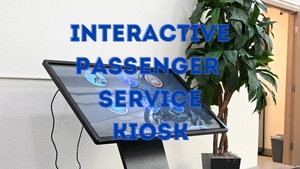 735 AMS Interactive Passenger Service Kiosk Innovation