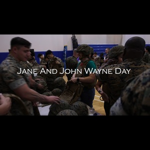 MARFORK and ROK Marine Corps Spouses participate in Jane and John Wayne day