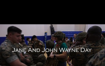 MARFORK and ROK Marine Corps Spouses participate in Jane and John Wayne day