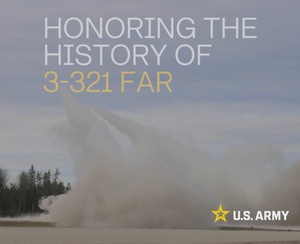 3-321 FAR Runs Relay Race in Honor of Unit History