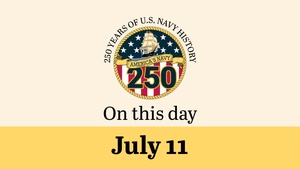 On This Day in Naval History: July 11 (Horizontal)