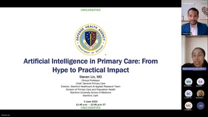 June 2025 CCSS S04: Artificial Intelligence in Primary Care: From Hype to Practical Impact
