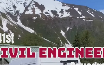 141st Civil Engineer Squadron support Seward Military Resort renovation