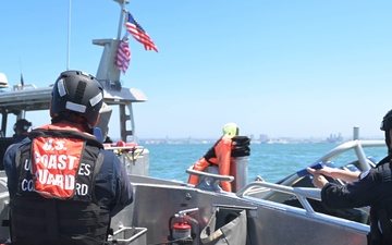 Coast Guard Station San Diego Non-Compliant Vessel Pursuit Training
