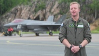 Exercise Atlantic Trident 25 - U.S. Air Force Capt. Aaron Moore interview