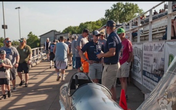 114th Fighter Wing Flyover at Huset’s Speedway