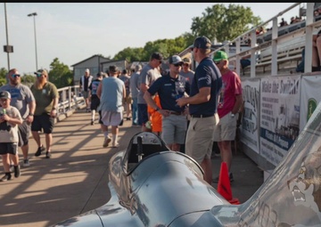 114th Fighter Wing Flyover at Huset’s Speedway