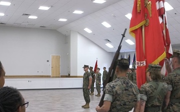 Personnel Administrative School Change of Command Ceremony