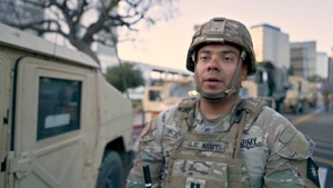 California National Guard Supports Security Operations in Los Angeles