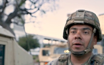 California National Guard Supports Security Operations in Los Angeles