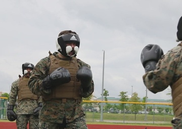 MARFORK Marines conducts MCMAP