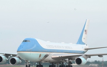 President Trump returns from NATO Summit