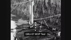 GBU-57 Massive Ordinance Penetrator Test