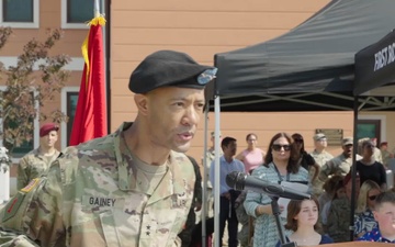 Maj. Gen. Andrew C. Gainey Delivers Remarks as Col. Mark Bush Takes Command of 173rd Airborne Brigade