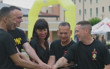 B-ROLL: Vicenza Military Community celebrates 250 years of US Army heritage