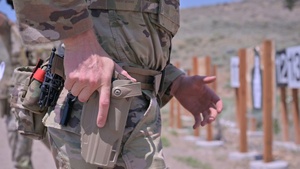 Region VII Best Warrior Winners Train on the M-17 Side Arm