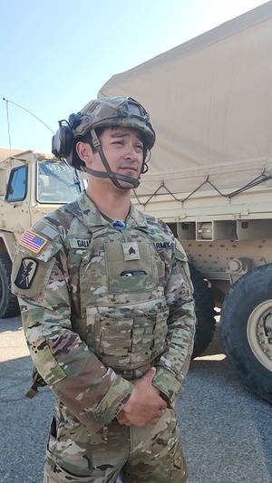 California Guardsman reflects on support to federal mission in Los Angeles