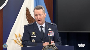 Chairman of the Joint Chiefs of Staff Gen. Dan Caine credits members from DTRA and their expertise in deeply buried underground targets.