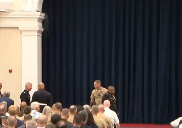 Retirement Ceremony in honor of LtGen Dimitri Henry, Director for Intelligence, Joint Staff J2