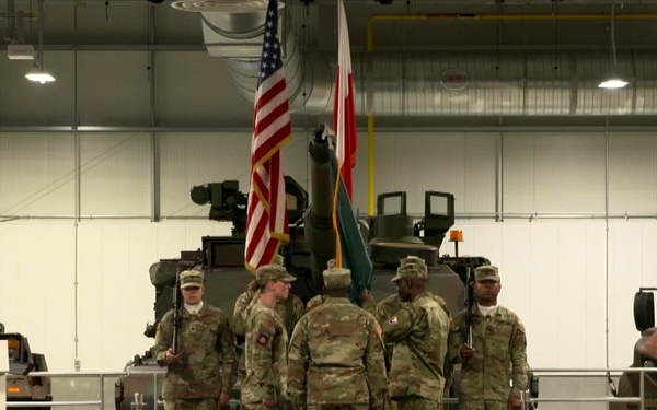 AFSBn-Poland changes leadership at the Army’s newest, most modern APS worksite