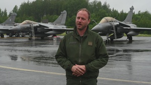 Exercise Atlantic Trident 25 - French Air and Space Force Lt. Col. Vincent interview