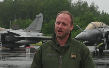 Exercise Atlantic Trident 25 - French Air and Space Force Lt. Col. Vincent interview