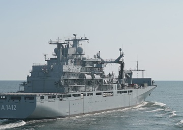 Replenishment At Sea During BALTOPS 2025
