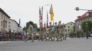 B-Roll: Task Force Iron, Maryland National Guard join NATO allies in Estonia's Victory Day Parade