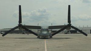 Marine Medium Tiltrotor Squadron 266 Flight Operations during Atlantic Alliance 2025