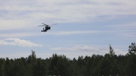 B-Roll: Gunners test their aerial skills on UH-60 Black Hawks