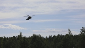 B-Roll: Gunners test their aerial skills on UH-60 Black Hawks