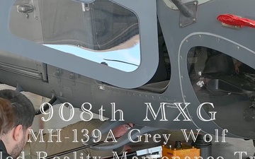 908TH AMXS helps create XR trainer