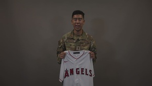 Los Angeles Angels - July 4th Shout-out - 2nd Lt. Christopher Guerra