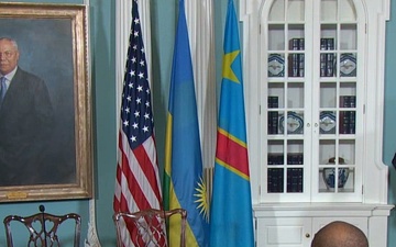 Secretary of State Marco A. Rubio hosts a Democratic Republic of the Congo-Rwanda Peace Agreement signing ceremony.