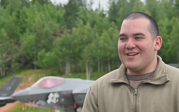 Exercise Atlantic Trident 25 - U.S. Air Force Airman 1st Class Colby Acebedo interview